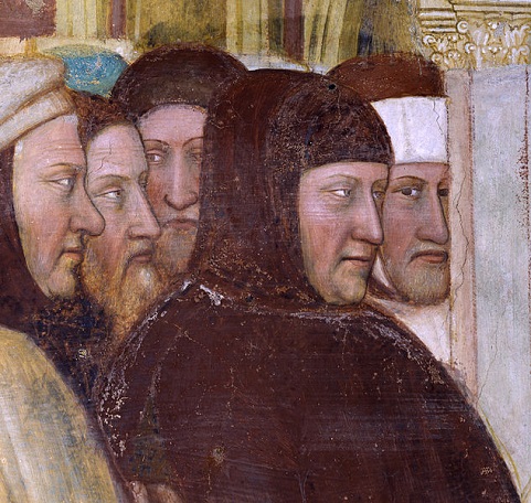 Francesco Petrarca et al ca. 1376-1376 by Altichiero 1330-1395 Oratorio di San Giorgio Padua